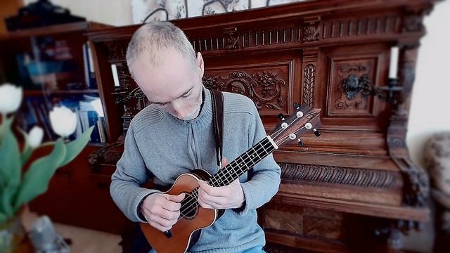 Grazioso Op. 30 No. 23 - Mauro Giuliani (Ukulele Fingerstyle with Tab) смотреть онлайн