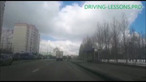 Повороты налево на регулируемом перекрёстке
