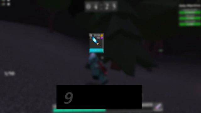 All gems knives in Survive the killer | Roblox смотреть онлайн