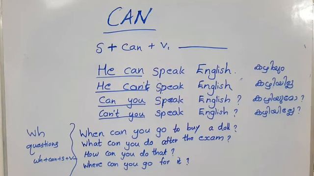 SUPER ENGLISH SPEAKING CHALLENGE DAY-1. How to use CAN.... смотреть онлайн