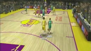 NBA Live 08 PlayStation 2 Gameplay - Lakers Vs. Celtics