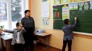 Визуальное мышление первоклассников на уроках математики