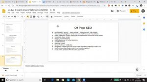 SEO Lecture Off-Page SEO