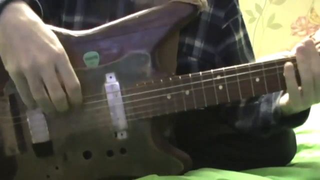 Самодельная Гитара Уника 2 на чём играли в 60х годах в СССР! ussr guitar смотреть онлайн