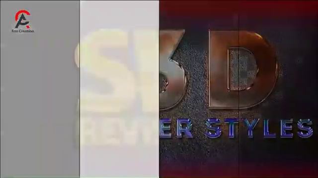 3D Photoshop Action Free download