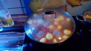 Фаршированные перцы с картофелем и тефтелями