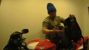 Купил КАРБОНОВЫЙ МОТО РЮКЗАК,MOTO CENTRIC