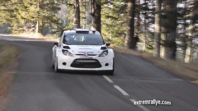 Jari Matti Latvala Fiesta RS WRC Tests Monte-Carlo 2012 смотреть онлайн