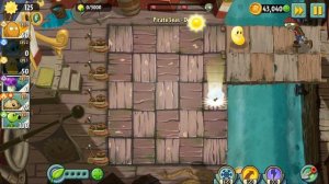 Прохождение Plants vs zombies 2 без подсолнухов (часть 3) Pirate Seas