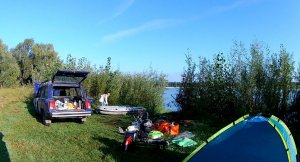 Лето , река Обь