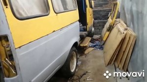 Сварка крыла газель