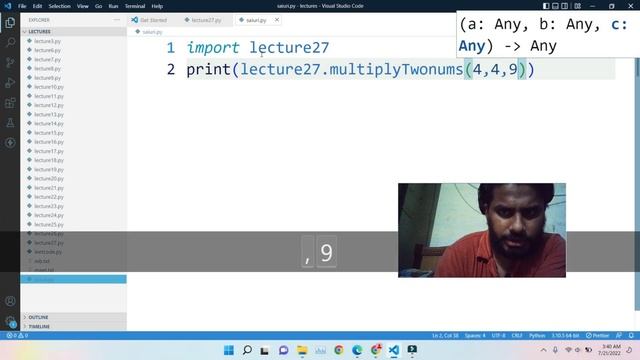27-If __name__==__main__ usage & necessity | Python Tutorials For Absolute Beginners In English