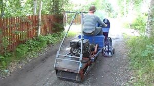 подкаты на снегоход , для ранней весны
