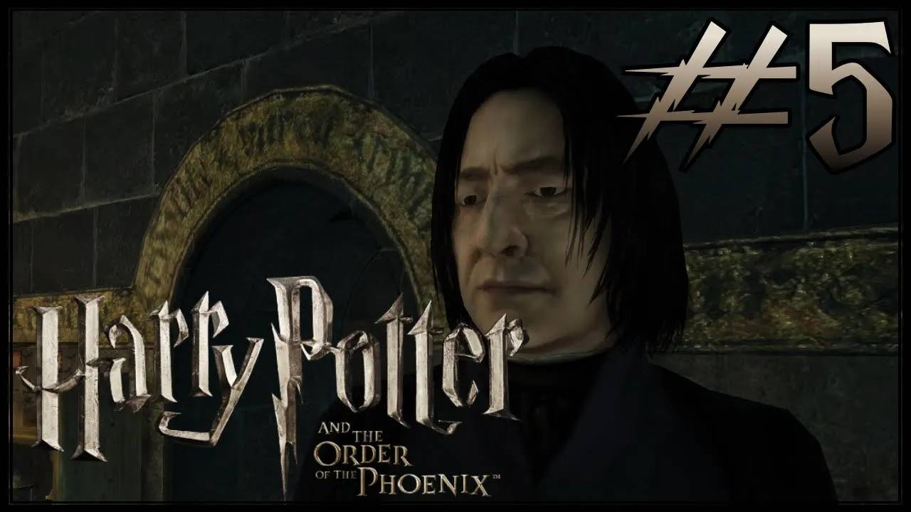 Harry Potter and the Order of the Phoenix. #5. Опять уроки!