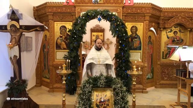 10.01.21 Неделя по Рождестве Христовом смотреть онлайн