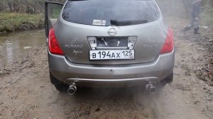 выхлоп на murano z50.