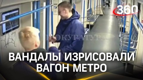 Двум вандалам грозит «уголовка» за порчу имущества московского метро