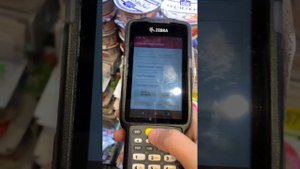 ТСД- терминал сбора данных | Мобильный компьютер и сканер штрих кодов | Zebra mobile computer