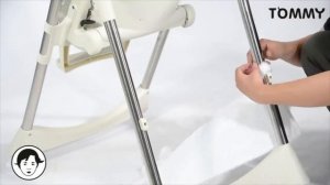 Стульчик для кормления Tommy Bon appetit белый - инструкция по сборке