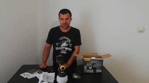unboxing pistol vopsit wagner w150