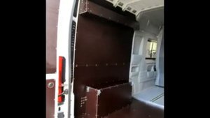 Обшивка фанерой фургона Fiat Ducato