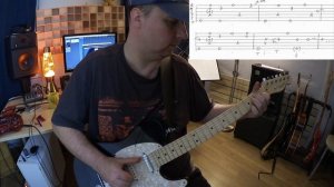 ★ DARK NIGHT ►BLASTERS - INTRO GUITAR LESSON with TABS