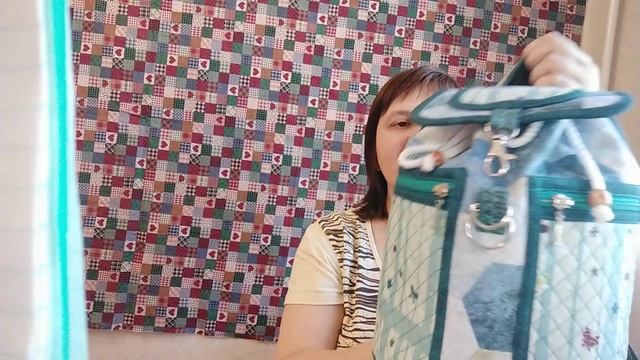 Онлайн-курс. Видео мастер-класс. Рюкзачок текстильный. Авторский рюкзак. Видео-обзор