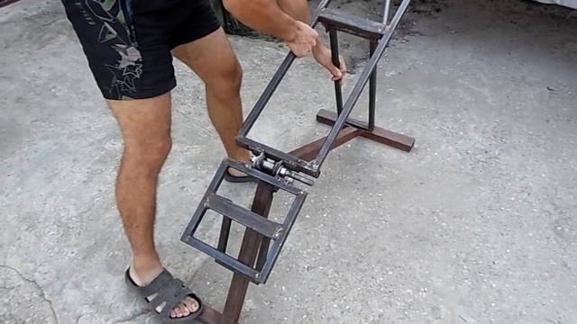 Скамья для жима лежа своими руками ч.1 смотреть онлайн