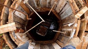 Септик переливной трёхкамерный из самодельных колец