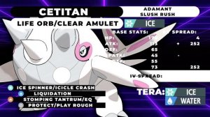 How To Use CETITAN! | Pokemon Scarlet & Violet VGC Moveset Guide