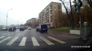 Светофор с кнопкой