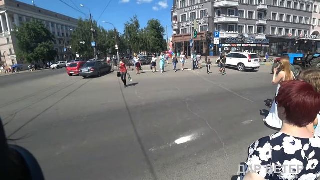 С высоты "велосипедного полёта". Центр Сормово.