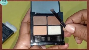 Best  Eyebrow pallet under 200₹/ Swiss Beauty Shape My Brows Palate Review / Demo