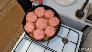 Ужин в одной сковороде, проще и вкуснее не бывает