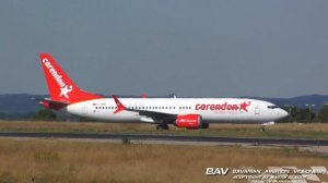 Boeing 737-8 MAX - Corendon Airlines "737MAX" TC-MKS - first landing at Memmingen Airport [2160p]