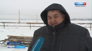 Сегодня вечером в Архангельске откроют переправу на Кегостров
