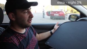 Автошторки EscO - Night 0%