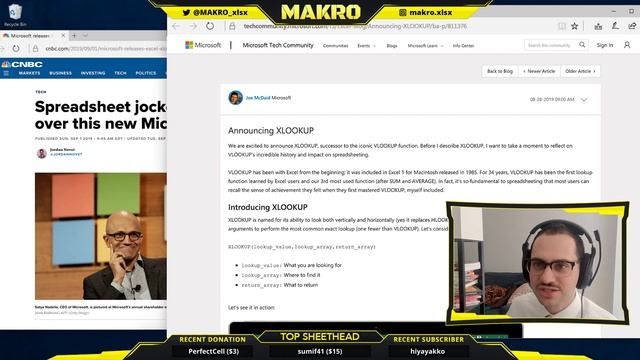 MAKRO | XLOOKUP: META BREAKER? | Microsoft Excel Stream Highlights 10/19 смотреть онлайн