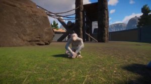 Salamol's Animals: Planet Zoo's White Bonobo