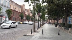 Тбилиси. Район Чугурети. Гуляем у метро Марджанишвили. Агмашенебели. Georgia.