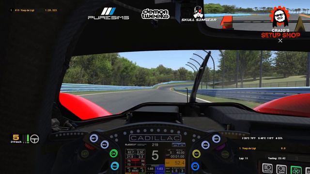 iRacing - 23S3 - Cadillac V-Series.R - IMSA - Watkins Glen - YL