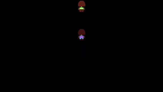 Undertale Frisk vs Chara Fight Fan game смотреть онлайн