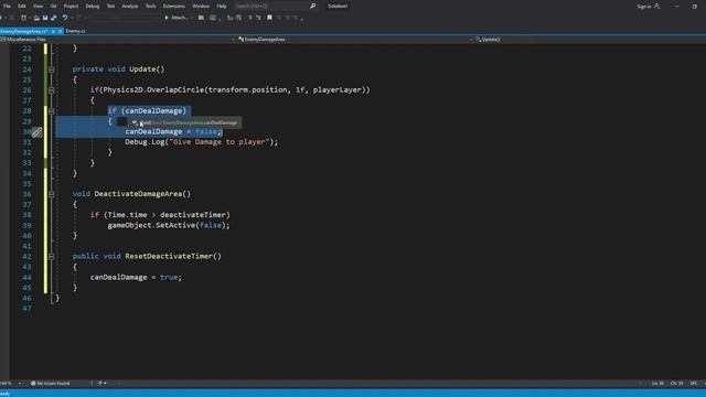 Unity How to make Enemy Damage Player & Attack Player - How to make Game in PC Tutorial Full Course