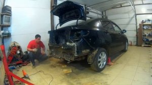 Киа Рио кузовной ремонт Нижний Новгород