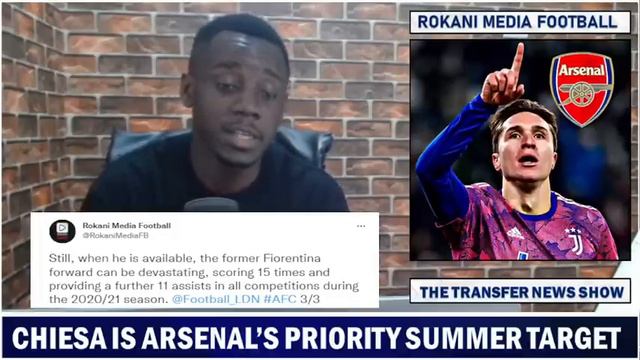 Federico Chiesa, Arsenal's Priority Transfer Target | Arteta Hints On Jesus Return , Hails Kiwior ! смотреть онлайн
