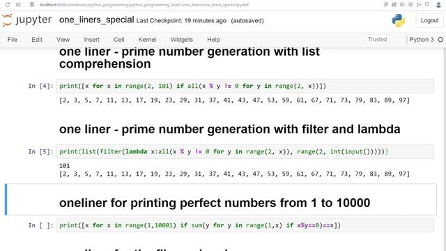 Python One-Liners For Cracking Coding Interviews