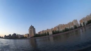 Речная прогулка по р. Есиль (бывш. ИШИМ) в столице Казахстана Астане (Астана, 2016