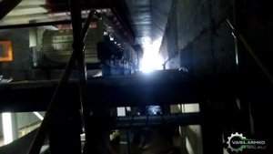 Монтаж такелаж питателя пластинчатого часть3
