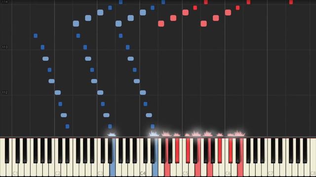 Stars & Stripes Forever | PIANO DUET [Synthesia] смотреть онлайн