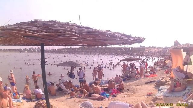 Оренбурская область, город Соль-Илецк,озеро развал,
